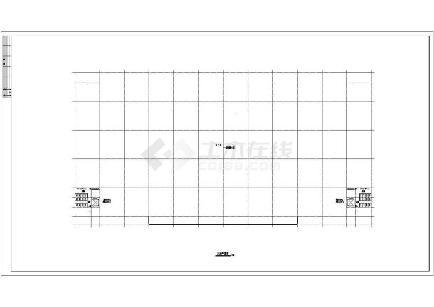 某地工业生产厂房建筑设计图（共7张）-图二