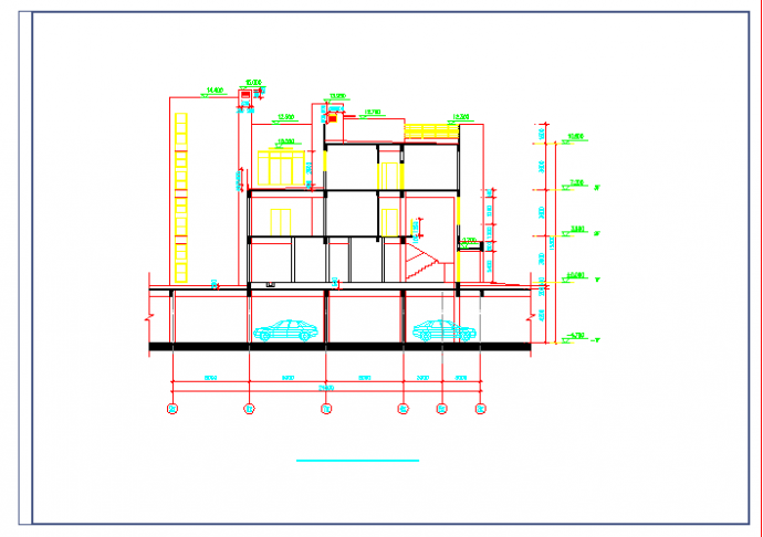 幼儿园全套建筑施工设计CAD图纸_图1