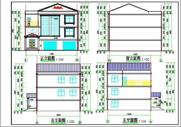 【江苏】某地3层砖混私房结构设计施工图_图1