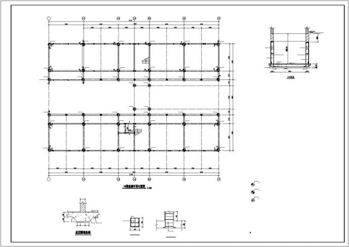 某中学教学楼建筑结构设计图_图1