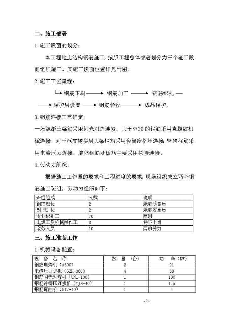 某工程3#楼地上结构钢筋方案-图二