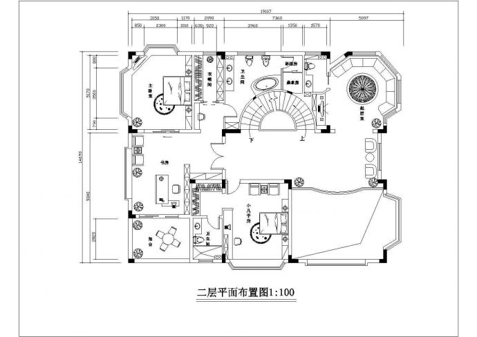 【哈尔滨】某别墅室内设计施工方案_图1