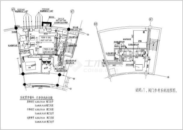 【北京】某高级会所地源热泵设计图-图二