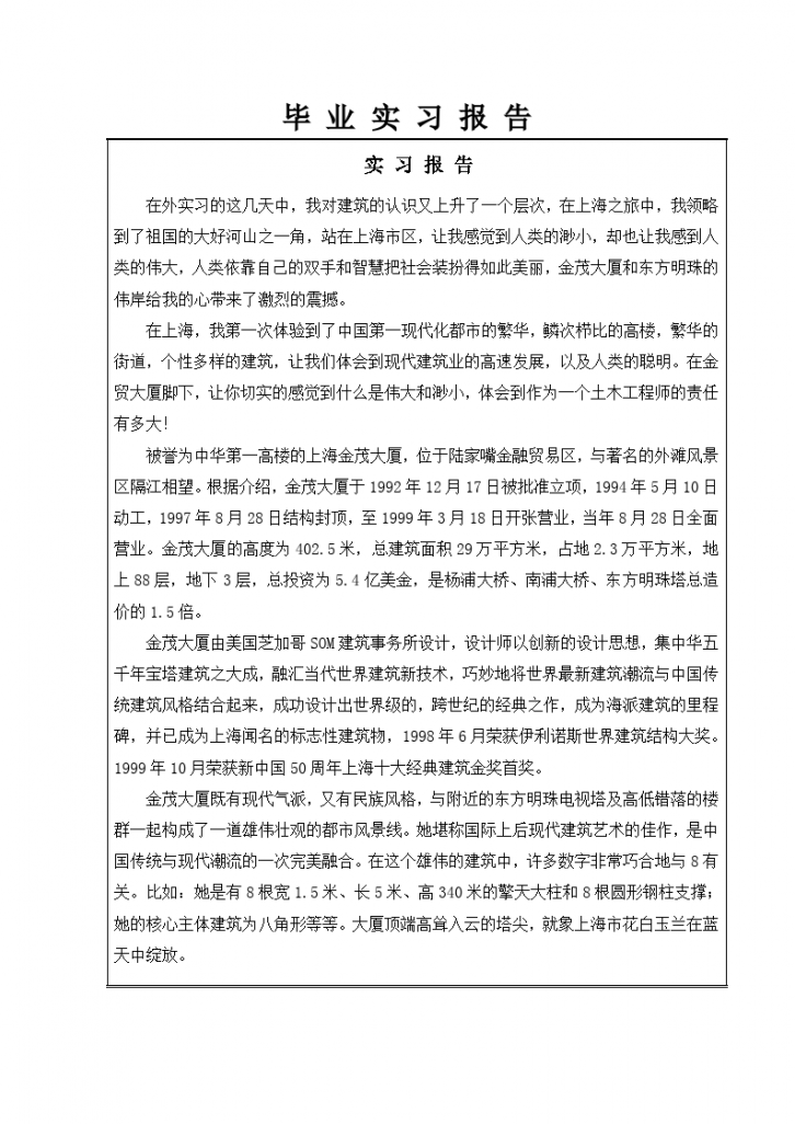 上海市工学院毕业实习报告-图二