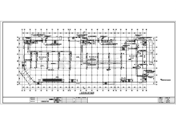 某购物中心商场大楼空调设计cad施工图-图二