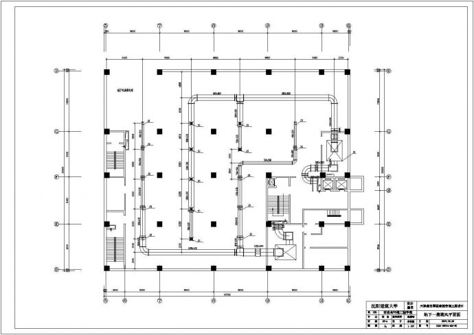 某高层住宅楼全套空调工程设计cad施工图_图1
