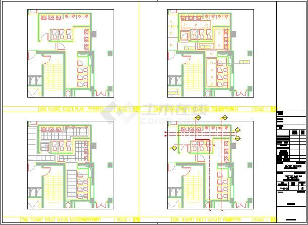 【南京】某二层中餐厅建筑施工图纸-图一