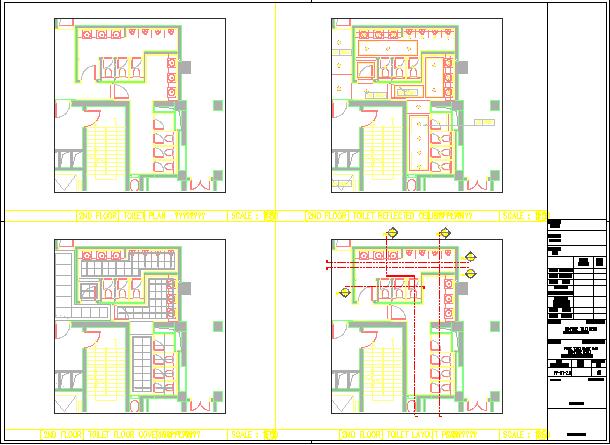 【南京】某二层中餐厅建筑施工图纸_图1