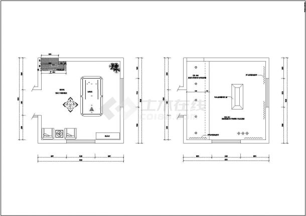 一套别墅设计方案立面建筑图（共21张）-图二