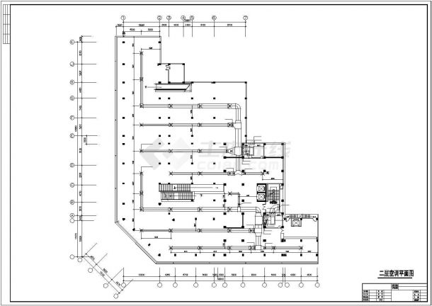 大型超市中央空调设计施工图-图二