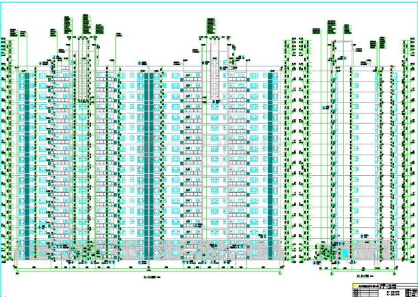 某地住宅楼10号楼建筑施工图图纸-图二