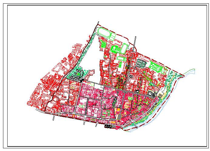 建昌古城旅游区规划平面图