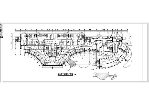医院住院楼中央空调系统cad施工图-图一