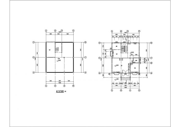 多层住宅楼建筑施工图（共6张）_图1