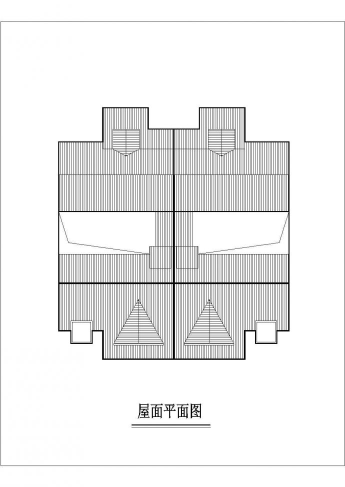 某地三层精品小别墅建筑方案设计cad图_图1
