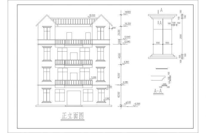 多层住宅楼设计施工详细图集_图1