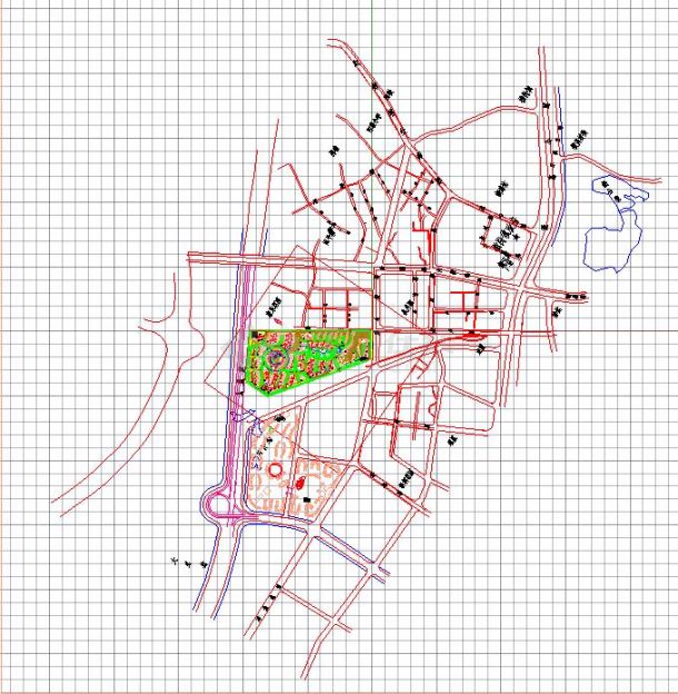 【深圳】知名小区建筑规划设计图纸（共一张）-图一