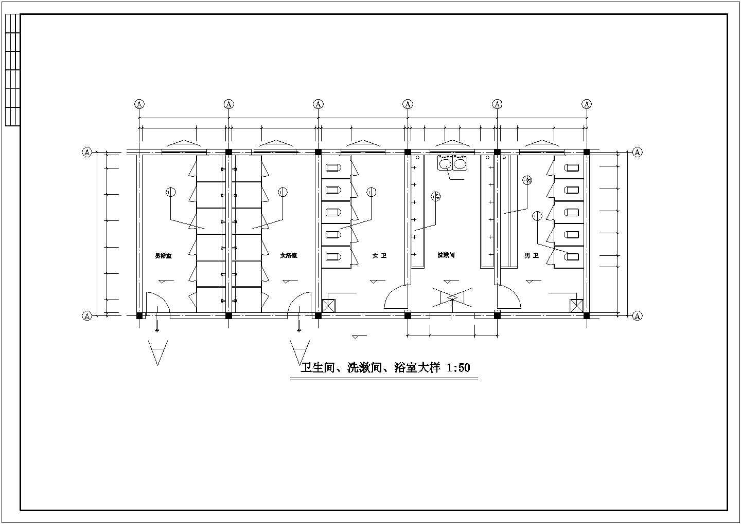 工厂宿舍CAD规划参考图