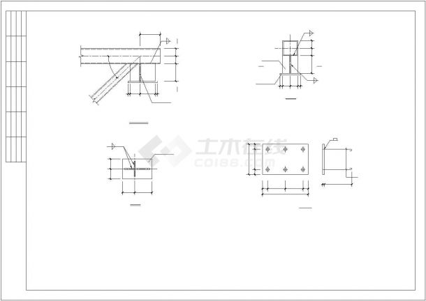 钢结构桁架钢结构施规划参考图-图二