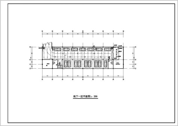 江西某地区的办公大楼扩建排水施工图-图二