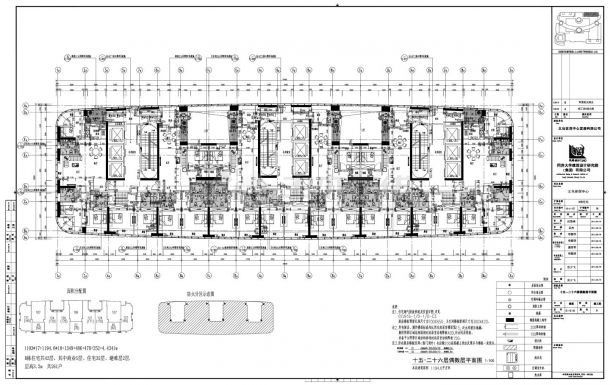 义乌世贸中心B栋住宅-建施平面CAD图-图二