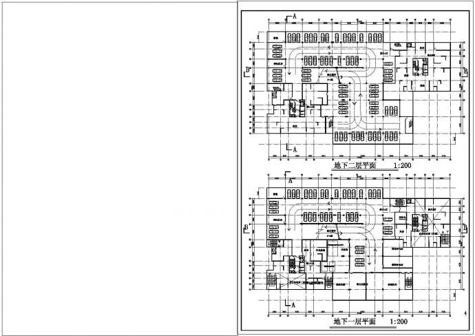 某地商业办公住宅大厦建筑CAD施工图（含设计说明）_图1