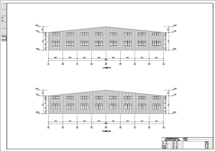某地小型24米、49厂房结构设计图_图1