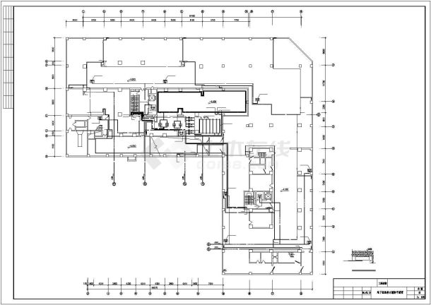 某二十三层商住楼给排水施工图-图一