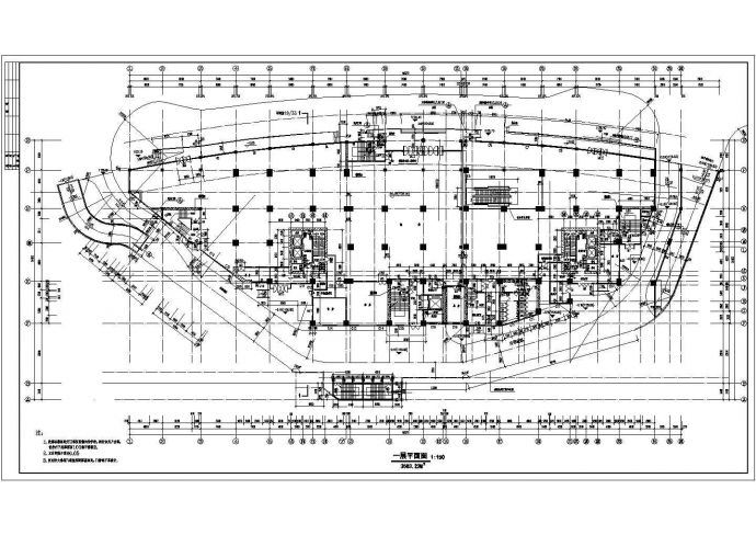 某高层住宅详细平面建筑设计施工图_图1