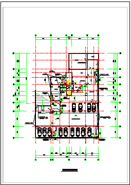 某地高层住宅楼施工平面图（共7张）-图一
