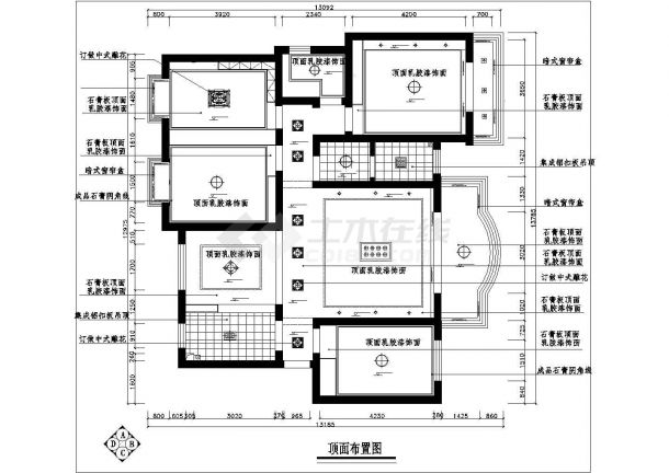 【苏州】大型中式别墅全套建设施工图-图二