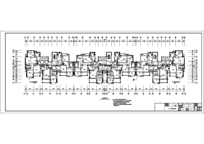 某大型高层住宅电气CAD图纸_图1