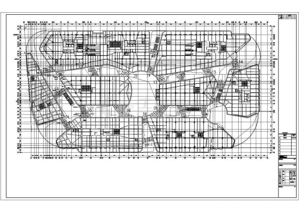 矩形箱型连廊、过街天桥连廊设计图-图一