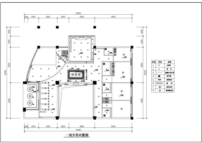 某大型别墅建筑CAD套图_图1