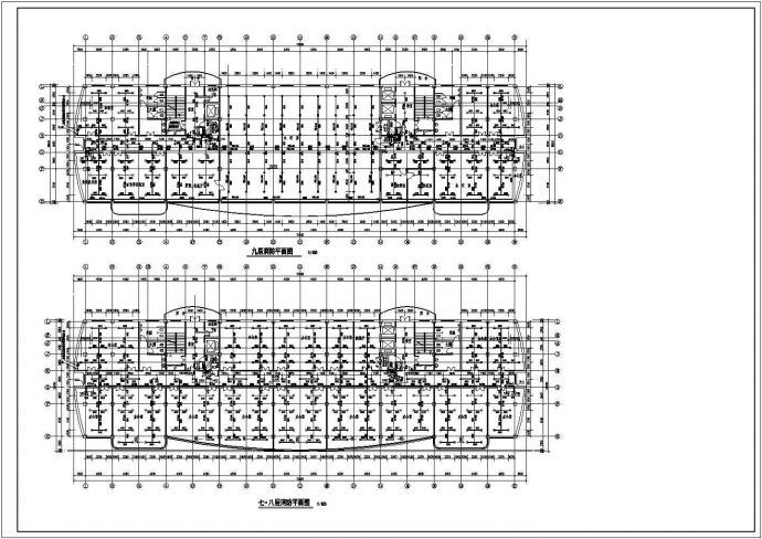 高层综合楼给排水系统规划CAD详细参考图_图1