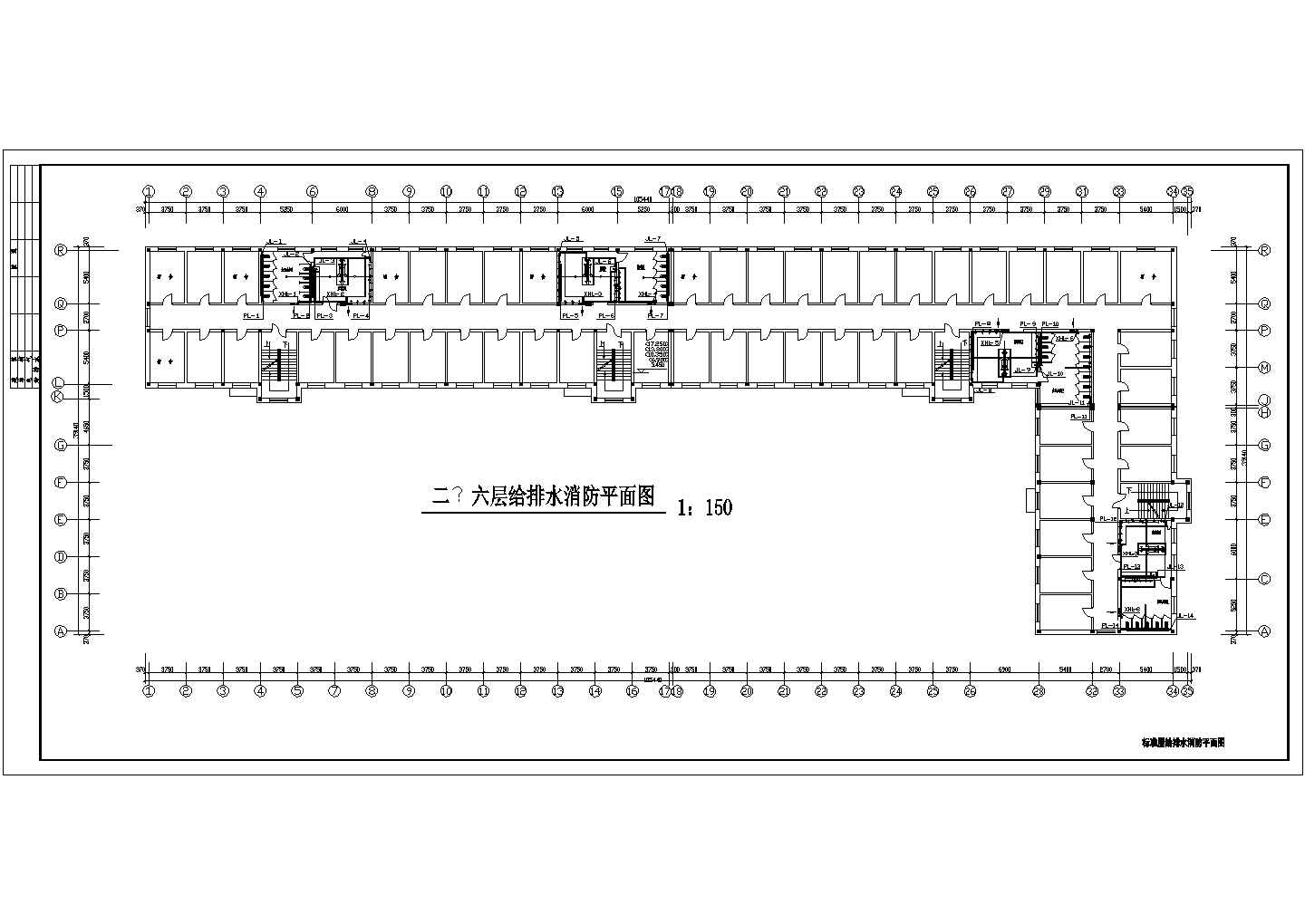 某院校学生公寓设计图