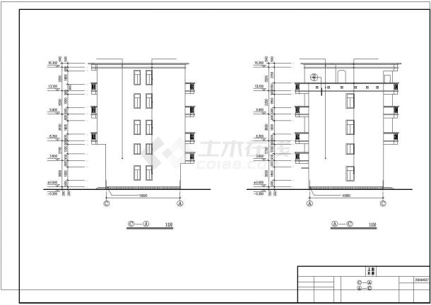 一套详细的精美私宅建筑施工图-图一