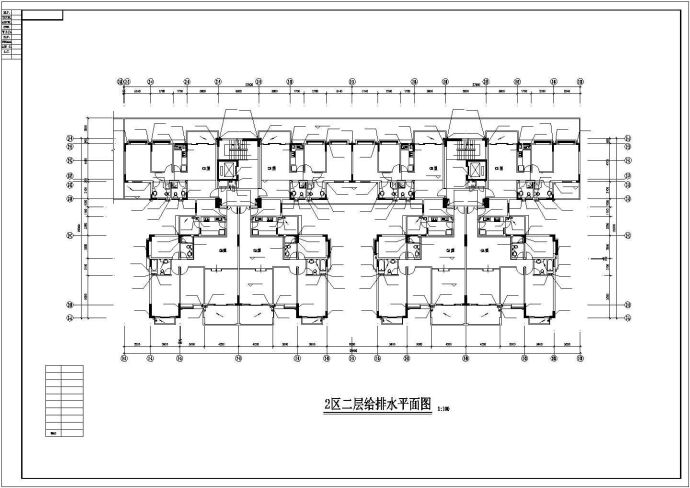广州市某九层住宅楼给排水施工图_图1