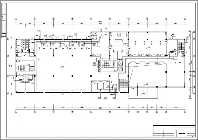 市内科技园区内办公楼公用空调设计图纸_图1