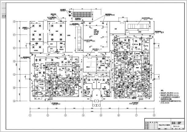【湖北】某地制剂车间空调设计图纸-图二