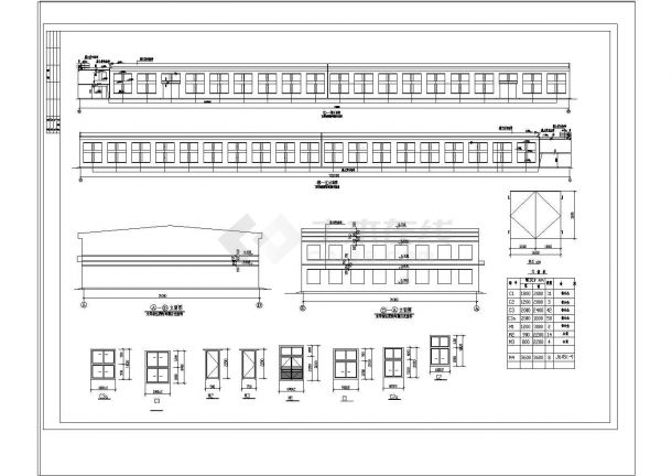 某地钢结构厂房建筑设计CAD图纸-图一
