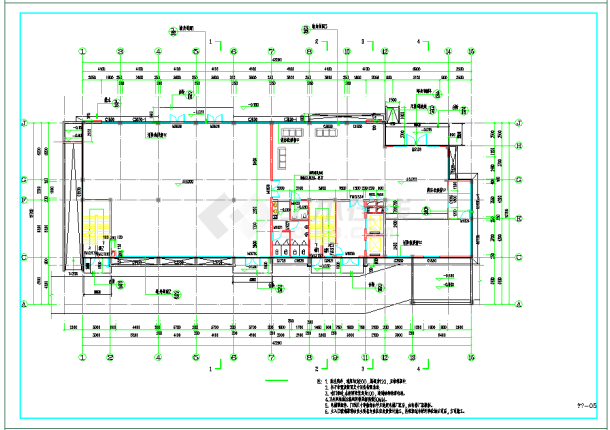 贺溪淤发展物业经济综合用房建筑设计施工图-图二