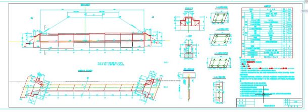 钢筋混凝土框架箱涵标准设计图-图一