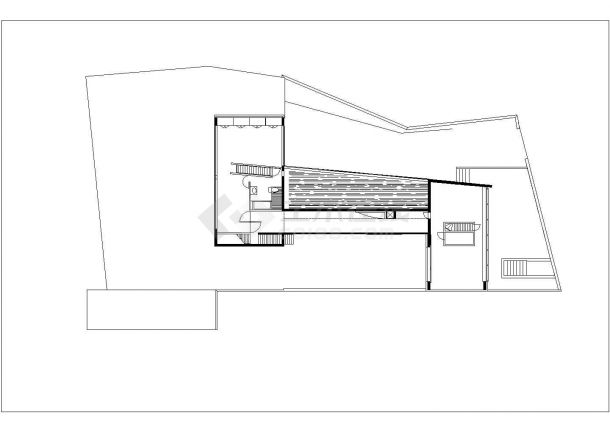 [方案]巴黎某知名别墅建筑CAD图（初设图）-图二