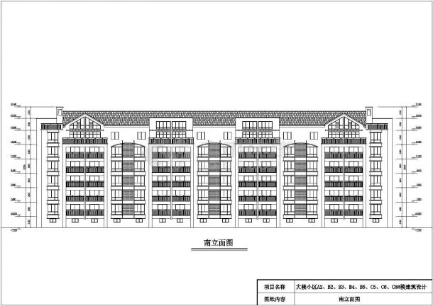 [江苏]某大楼生态型居住区建筑文本（含各单体建筑CAD方案）-图一