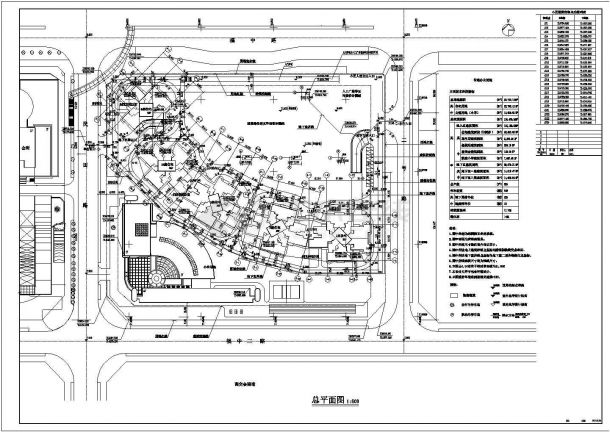 [深圳市]某134466.24平米高层住宅建筑施工图（塔式（一梯5-8户））-图一