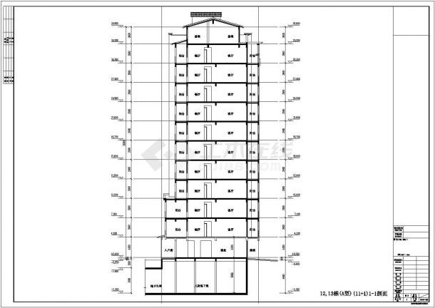 [浙江]某82075.5平米住宅区规划及单体建筑方案图-图一