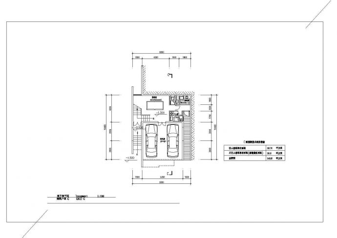 某340.8㎡2层现代独栋别墅建筑方案图（含效果图）_图1