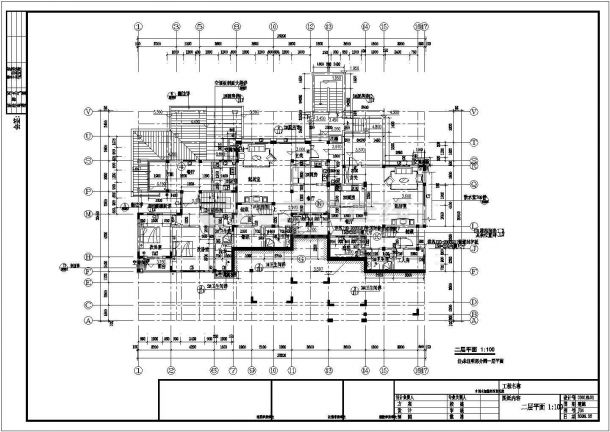 [南京]某欧陆风格713.32平米三层联排别墅建筑施工图-图一