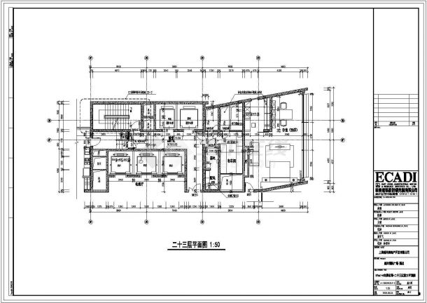 大型酒店全套建筑施工图（含平立剖节点）-图二